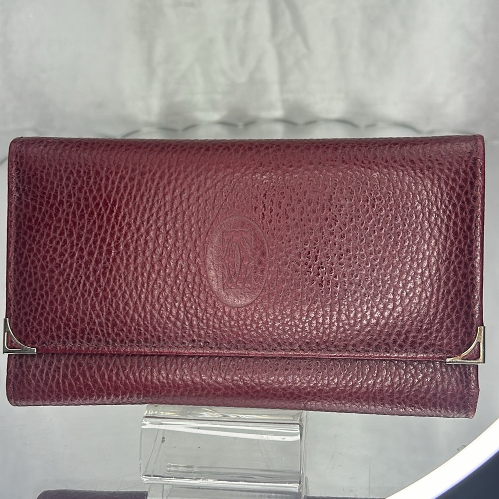 💎💎Cartier Long Wallet Bordeaux
